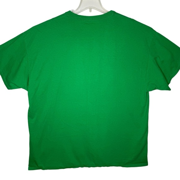 Peanuts Charlie Brown Christmas Short Sleeve T-Shirt Plus Size XXL Green Cotton - Picture 2 of 8